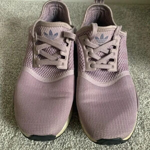 Adidas Boost NMD R1 Athletic Comfy Sneakers Light Purple Lavender Lilac 7.5 8